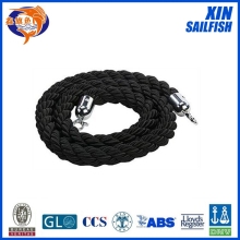 good quality black crowd control barrier rope