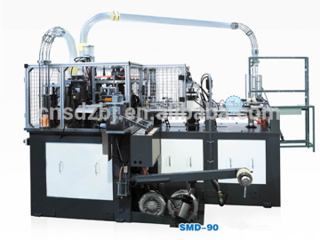 paper tea cup making machine automatic korea tech