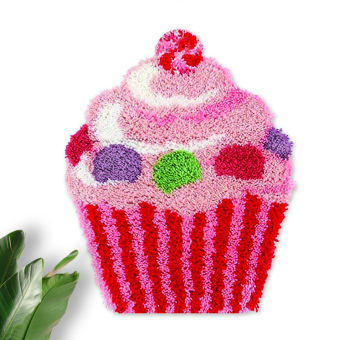 Tapestry Kits Latch Hook Rug Kits Carpet Embroidery Latch Hook Rug Needlework Button Package