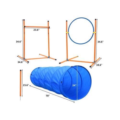 EASTONY Deluxe Dog Agility Training Equipment Set