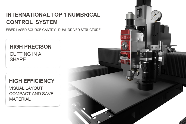 Precision 500W Fiber Laser Cutting Machine