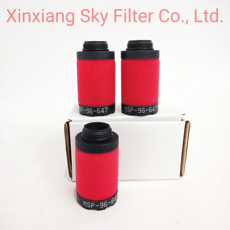 Alternative Air Compressor Precision Filter Dryer Air Filter Element Msp-96-647