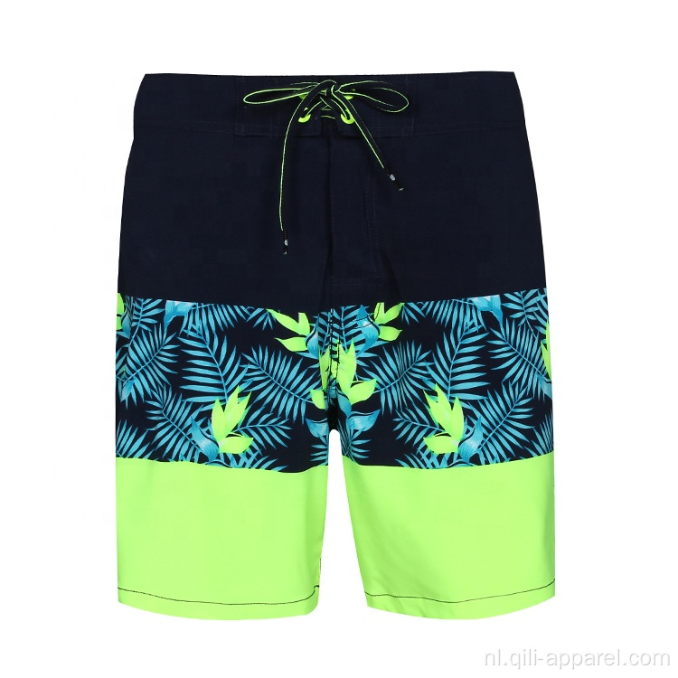 Sneldrogende badkleding Op maat gemaakte boardshorts voor heren