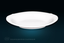 6.9 Inch Oval Shape Melamine Plate