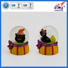 Halloween Fairy With Black Cat Snow Globe,Halloween Black Cat Mini Snowglobe,Nightmare Before Christmas Snow Globe