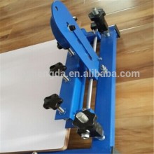 2015 hot sale single color manual screen printing textile table