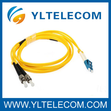 ST To LC Fiber Optic Patch Cord , Singlemode 9 Optical Fiber Patch Cord