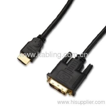 Hdmi A Type Male To Dvi 18+1 Male Dvi?