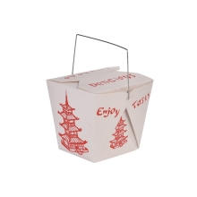 Eco-Friendly Paper Noodle Takeout Box for Quick Meals