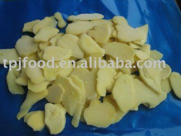 New IQF Ginger slices(BRC,HACCP,HALAL CERTIFICATE)