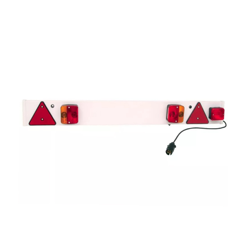 trailer lamp board with triangle reflectors fog lamp