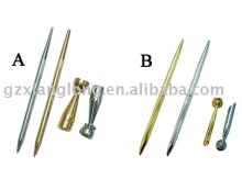 Metal table pen and pen holder