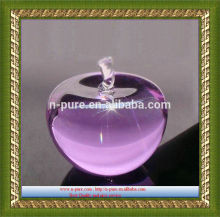 beauty crystal apple ,crystal gift ,crystal Christmas Gift