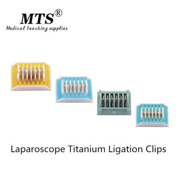 MTC Laparoscopic Titanium Ligation Clips Medical Titanium Ligating Clip