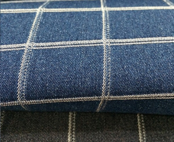 Fashion Denim Coated Soft Custom Jacquard Fabric