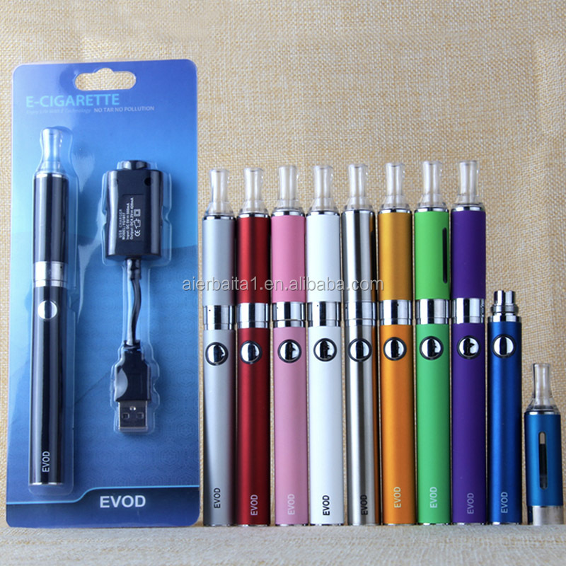 AIERBAITA EVOD blister kit 650mah baterija evod blister starter kit šarena vape olovka