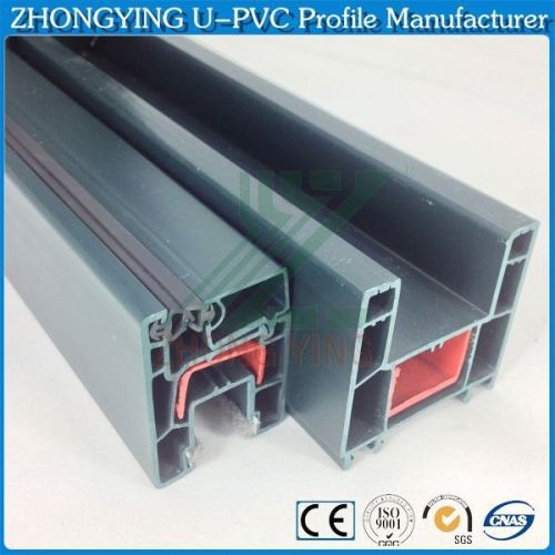 Africa type cheap price pvc sliding window profile