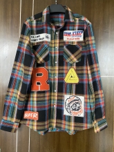 Oversize Newly 100% Cotton Men's Plaid Shirt