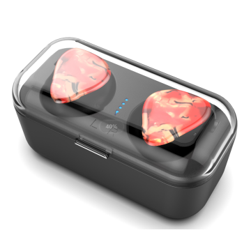 TWS Bluetooth Earbud in-Ear dengan Charging Case