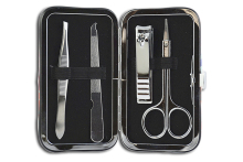 Personalized manicure set leather nail kit
