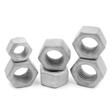Provide galvanized hex nuts