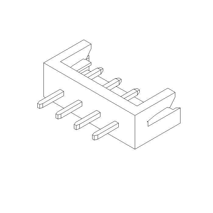 2.5 มม. ระยะพิทช์ 180° Wafer Connector Series