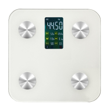 Colorful LCD Smart Body Fat Scale with 7 Body Analysis & TUYA APP