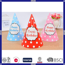 Lovely Paper Cone Birthday Party Hats For Children