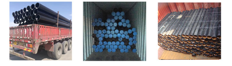 Cold rolled black seamless steel pipe Polyurethane insulation pipe