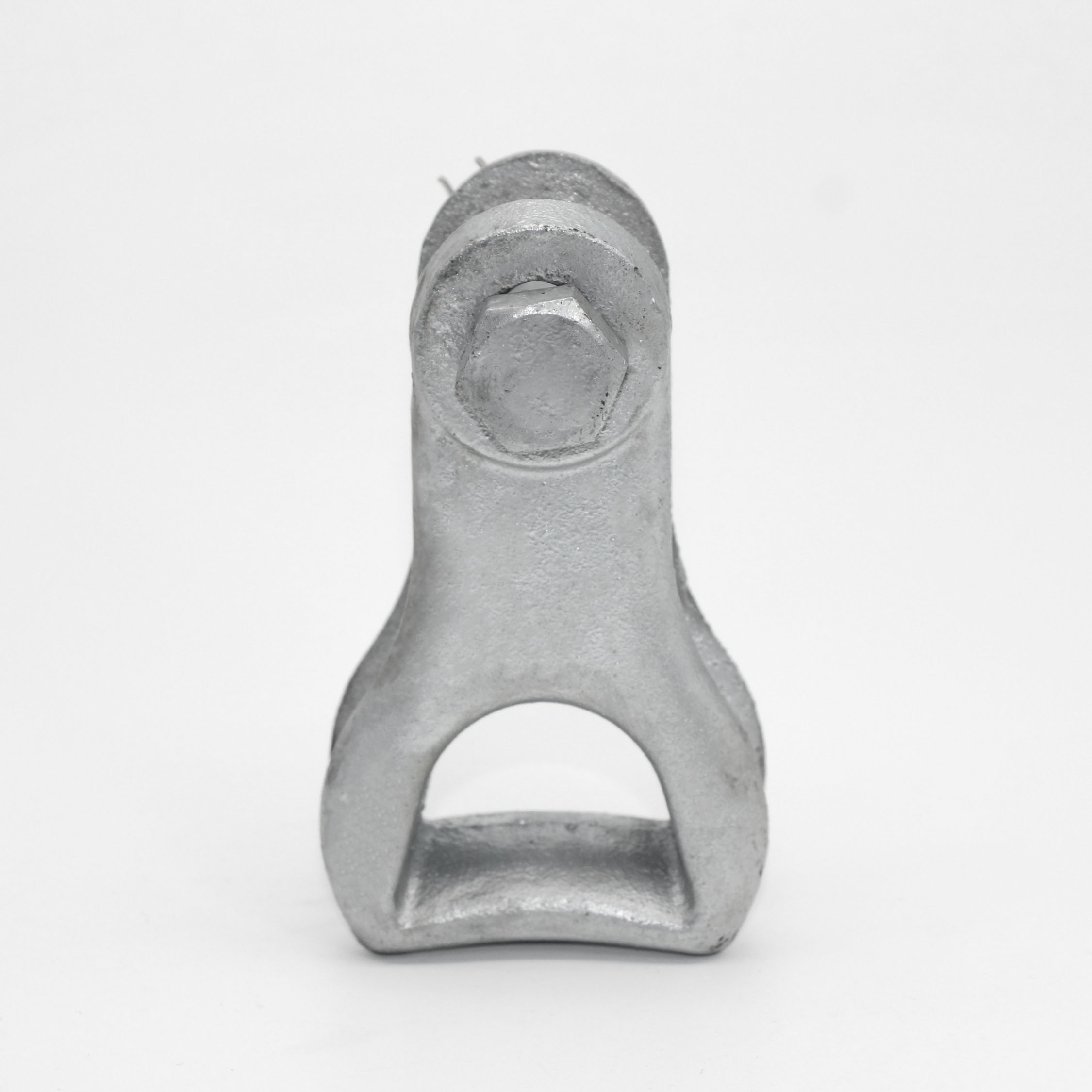 Horganyzott öntöttvas gyűszűs kapocs rúdsoros illesztéshez