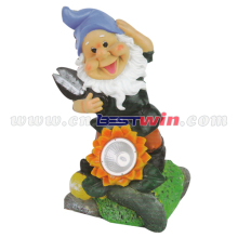 Solar elfin resin light