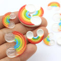 Prezzo di fabbrica Cabochon in resina colorata nuvola per decorazioni artigianali Charms perline Scrapbook Ornamenti fai-da-te Perline Slime