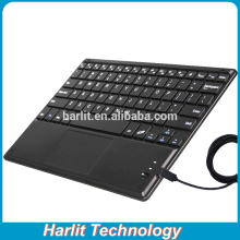 Customize Ultra Slim Wired USB Keyboard With TouchPad For OEM Tablet PC Wired Keyboard Touchpad For Android Windows Tablet PC