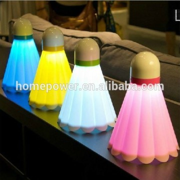 2015 new badminton lamp ball badminton cute desk lamp