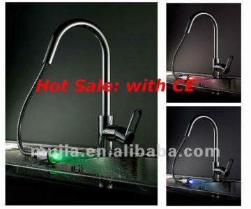 LSK02 led kitchen faucet with CE