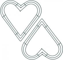 Heart Wire Wreath Frame