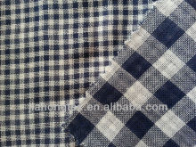 double cloth fabric/yarn dyed fabric/cotton checked fabric