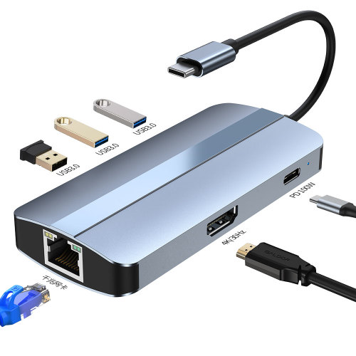 Multiport USB 3.0 Hub For Smartphone