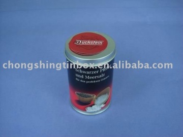 Decorative easy open coffee tin cans, FDA approval