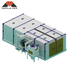 Mayflay big parts surface cleaning blasting cabinet