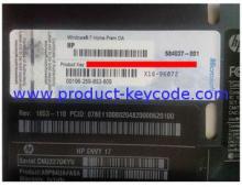 COA Windows Product Key Sticker For Win 7 Home Premium Seri
