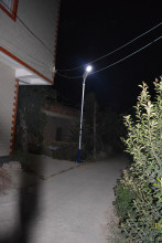 modern lighitng solar LED street light integrated new design
