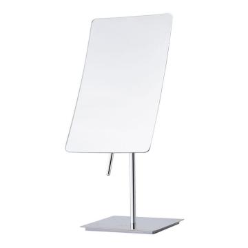 Frameless standing mirror one side