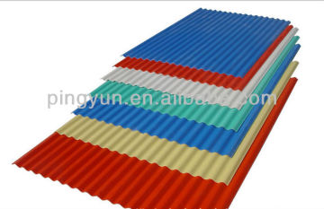 Colored concrete plastic roofing sheet/ plastic roofing tiles