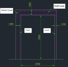 Internal Industry Cold Storage Rapid Freezer PVC Door