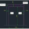 Porta della cella frigorifera a congelamento rapido industriale (Hf-Q8754)