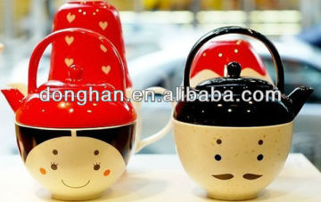 chinese ceramic teapot for wedding gift,