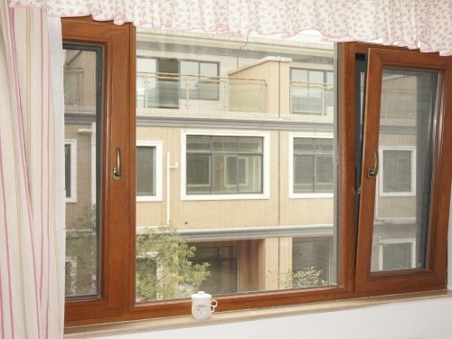 Aluminium Wooden Tilt and Turn window/High quality Tilt and Turn Window