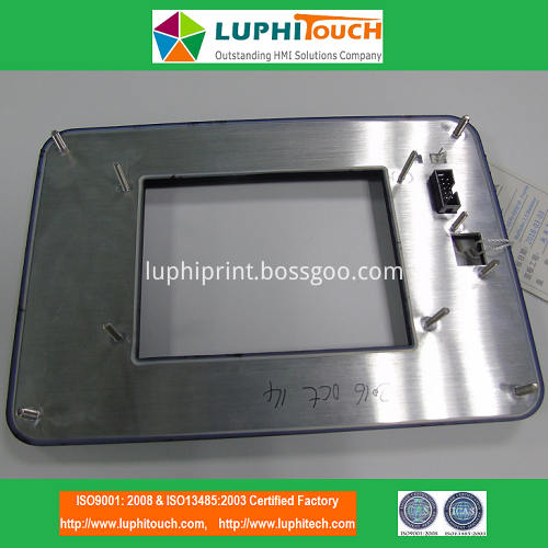 Backlight Rubber Keypad Metal Backer PCB Circuit Keypad