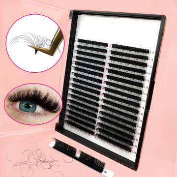 Professional Salon Loose Volume Eyelash Extensions with D Curl